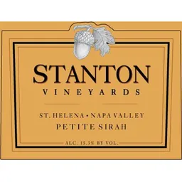 Stanton Vineyards Saint Helena Petite Sirah