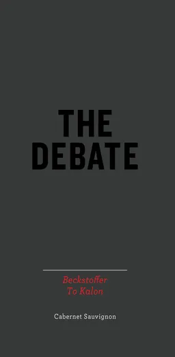 Beckstoffer To Kalon Vineyard Cabernet Sauvignon