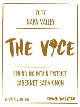 The Vice Spring Mountain Cabernet Sauvignon