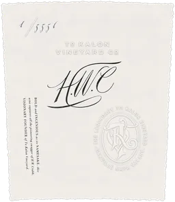 H.W.C Cabernet Sauvignon
