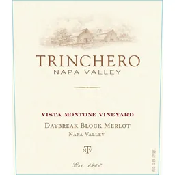 Vista Montone Vineyard Daybreak Block Merlot