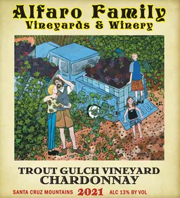 Alfaro Family Trout Gulch Vineyard Chardonnay