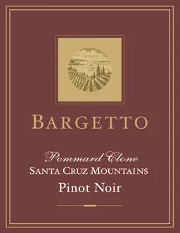 Bargetto Pommard Clone Pinot Noir