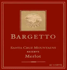 Bargetto Reserve Merlot