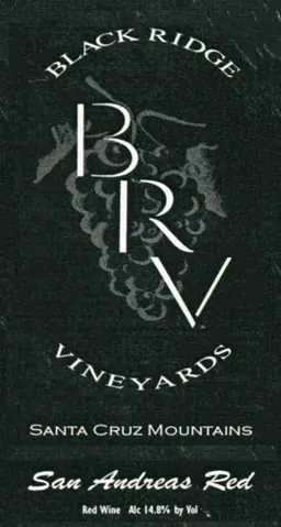 Black Ridge Vineyards San Andreas Red