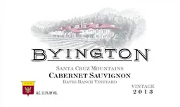 Byington Vineyards & Winery Bates Ranch Cabernet Sauvignon