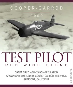 Cooper-Garrod Estate Vineyards Estate Vineyards Test Pilot