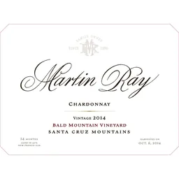 Bald Mountain Vineyard Chardonnay