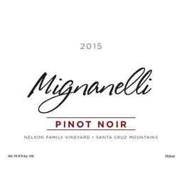 Mignanelli Nelson Vineyard Pinot Noir