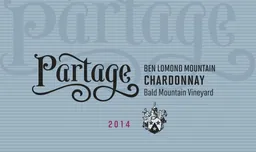 Partage Bald Mountain Vineyard Chardonnay