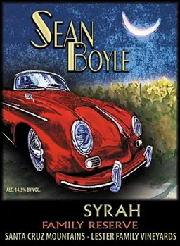 Sean Boyle Lester Family Vineyards Syrah