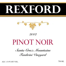 Fambrini Vineyard Pinot Noir