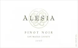 Alesia San Mateo County Pinot Noir