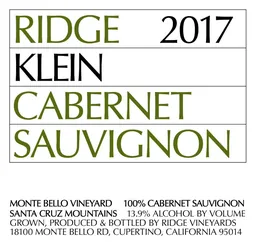 Klein Cabernet Sauvignon