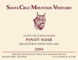 Branciforte Creek Vineyard Pinot Noir