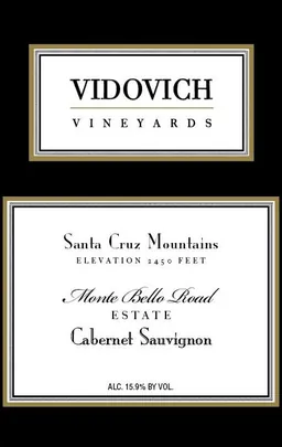 Monte Bello Road Estate Cabernet Sauvignon