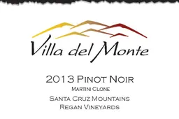 Pinot Noir Regan Vineyards Martini Clone