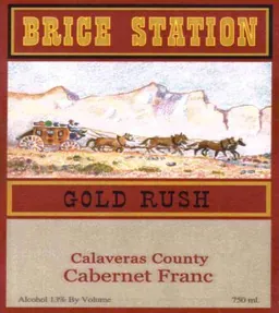 Brice Station Gold Rush Cabernet Franc
