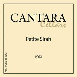 Cantara Cellars Petite Sirah