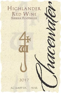 Chacewater Winery Highlander Red