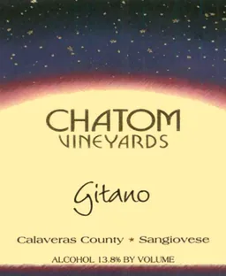 Chatom Vineyards Gitano Sangiovese