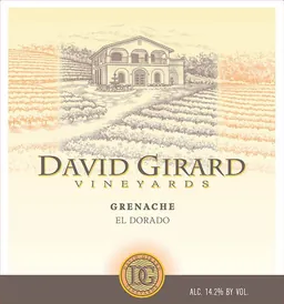 David Girard Vineyards Grenache