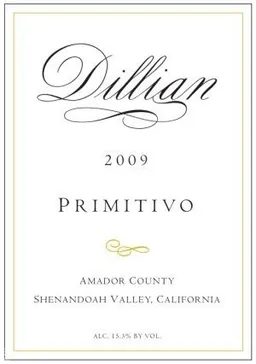 Dillian Wines Primitivo