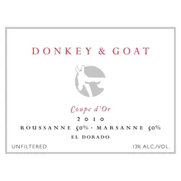 Coupe d'Or Roussanne Marsanne