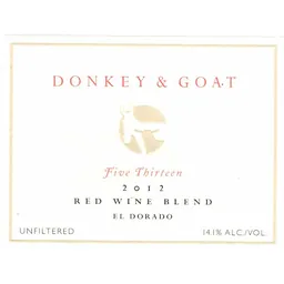 Donkey & Goat Five Thirteen