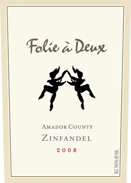 Folie a Deux Winery Amador County Zinfandel