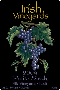 Elk Vineyards Petite Sirah