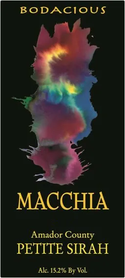 Macchia Winery Petite Sirah