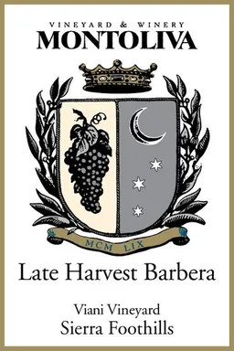 Viani Late Harvest Barbera