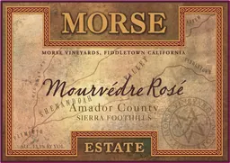 Morse Wines Mourvedre Rose