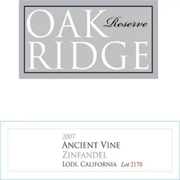 Ancient Vine Zinfandel Reserve