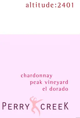 Perry Creek Vineyards Altitude Peak Vineyard Chardonnay