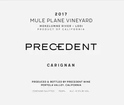 Mule Plane Vineyard Carignan