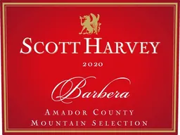 Scott Harvey Wines Mountain Selection Barbera