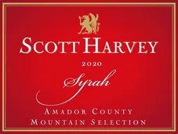 Scott Harvey Wines Mountain Selection Syrah