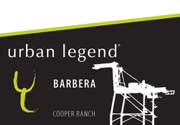 Urban Legend Cellars Cooper Ranch Barbera