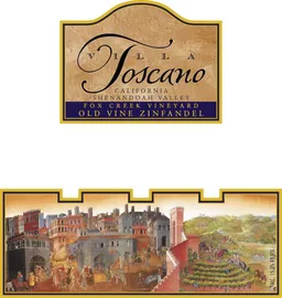 Villa Toscano Winery Fox Creek Old Vine Zinfandel