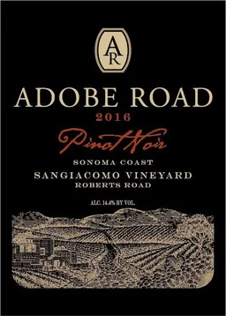 Sangiacomo Vineyard Pinot Noir