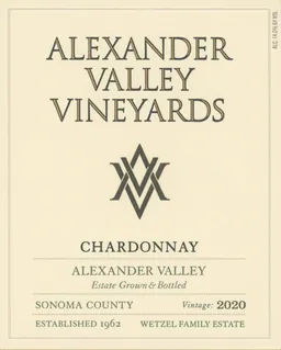 Alexander Valley Vineyards Estate Chardonnay
