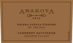 Anakota Helena Dakota Vineyard Cabernet Sauvignon