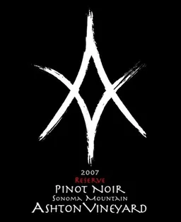 Ashton Vineyards Reserve Pinot Noir