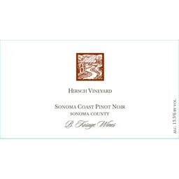 Hirsch Vineyard Pinot Noir