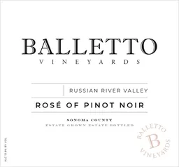 Rose of Pinot Noir