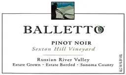 Sexton Hill Vineyard Pinot Noir