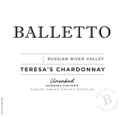 Teresa's Unoaked Chardonnay