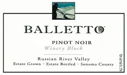 Winery Block Pinot Noir